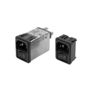 Elektronischer Filter / IEC-Stecker - C Series - TE CONNECTIVITY - Bandpass / Aktiv / EMV