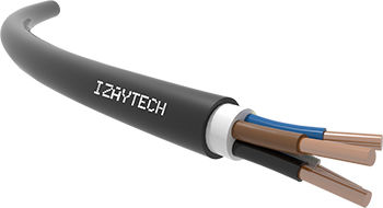 Versorgungs-Stromkabel - N2XY - IZAYTECH - DIN / für Untergrund / für Außenbereich