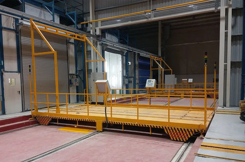 Schienengeführter Wagen / Transfer - Seyiton Transfer Carts - mit Sammelschienenspannung