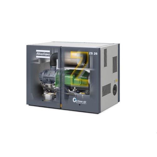 Luftgebläse - ZS 18-45 VSD - Atlas Copco Kompressoren und Drucklufttechnik GmbH - Schrauben / einstufig / mit variabler Geschwindigkeit