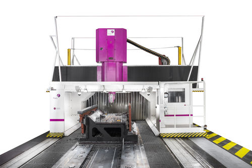 CNC-Fräsmaschine / 3-Achs - FOREST-LINÉ MODUMILL IE - Fives Machining - vertikal / Portal / mit mobilem Tisch