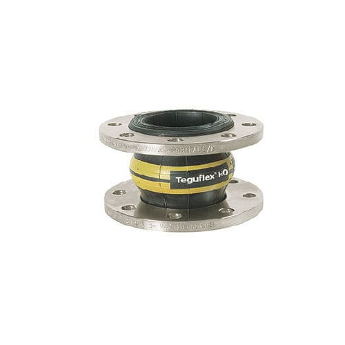 Gummi-Kompensator - TEGUFLEX® P HO - Trelleborg Expansion Joints - rund / Flansch / für Wasser