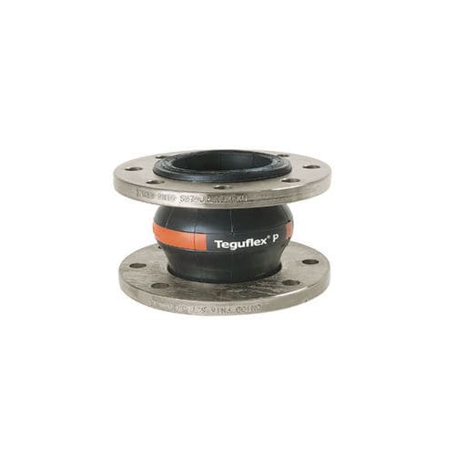 Gummi-Kompensator - TEGUFLEX® P - Trelleborg Expansion Joints - rund / Flansch / für Wasser