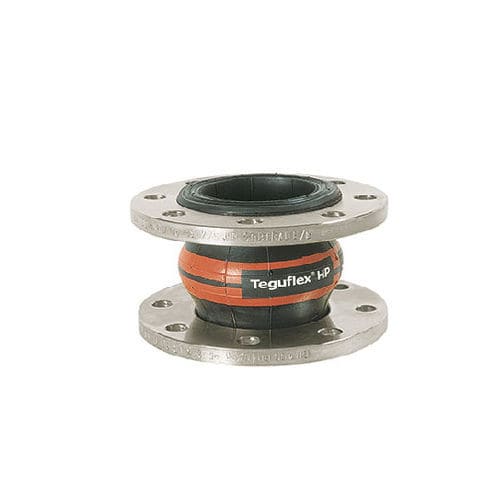 Gummi-Kompensator - TEGUFLEX® W HP - Trelleborg Expansion Joints - rund / Flansch / für Wasser