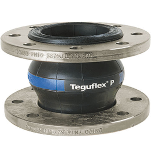 Gummi-Kompensator - TEGUFLEX® P - Trelleborg Expansion Joints - rund / Flansch / für abrasive Medien