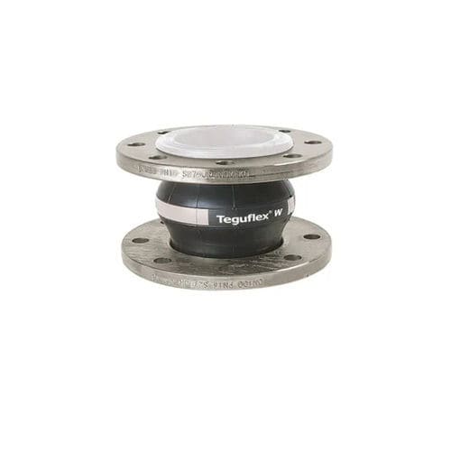 Gummi-Kompensator - TEGUFLEX® W - Trelleborg Expansion Joints - rund / Flansch / für die Lebensmittelindustrie