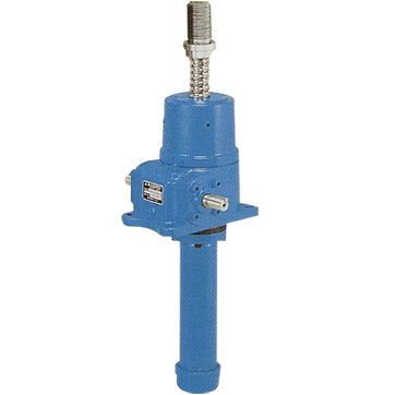 Spindelhubgetriebe / axial verfahrende Kugelgewindespindel - JB Series - Makishinko Co., Ltd. - Sicherheitsmutter / mit Mutter / Gusseisen