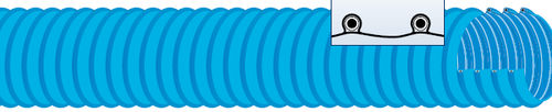 Flexibler Luftkanal - KLEGAINE GCV - Trelleborg Industrial Hose - PVC / für Lüftung / Rauch-Absaug