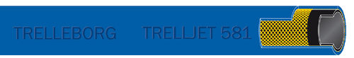 Schlauch für Lebensmittel - TRELLJET 581  - Trelleborg Industrial Hose - Gummi / Hochdruck / Hochtemperatur