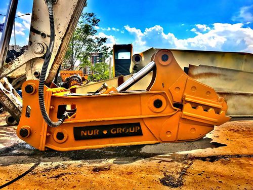Hydraulischer Abbruchschere - NUR GRUP MÜHENDİSLİK MAKİNA AŞ - für Bagger / für die Bahntechnik