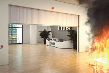 Vorhang für die Brandbekämpfung - Kavidoors