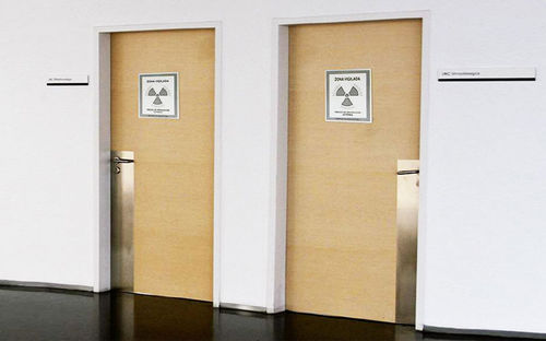 Falltor - Kavidoors - Edelstahl / anodisiertes Aluminium / für den Innenbereich