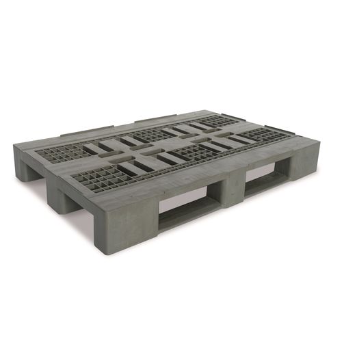 HDPE-Palette - Vipall 800 ECO - CMP srl - ISO / für Materialumschlag / offenes Oberdeck
