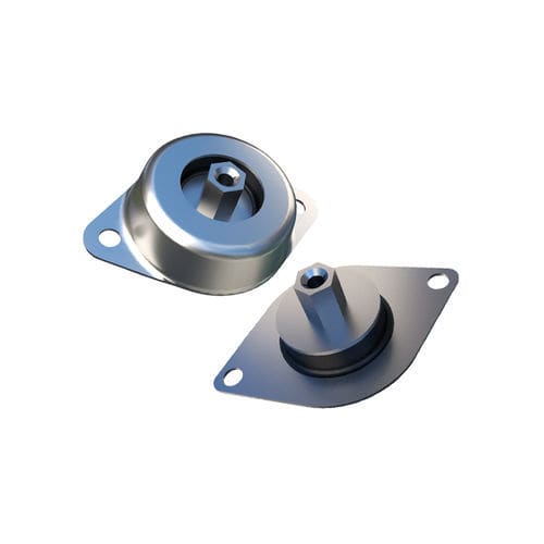 Zylindrische elastische Lagerung - VT series - Trelleborg Antivibration Solutions - Gummi / für Maschine / für Schränke