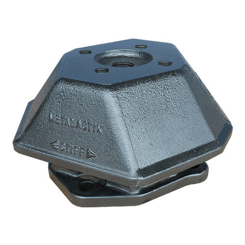 Rechteckige elastische Lagerung - Cushymount K - Trelleborg Antivibration Solutions - Metall / für Motor