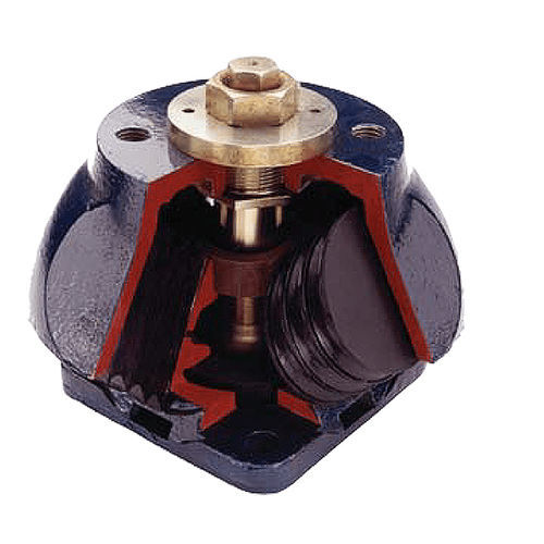 Rechteckige elastische Lagerung - Cushymount  - Trelleborg Antivibration Solutions - Metall / Eisen / Gummi
