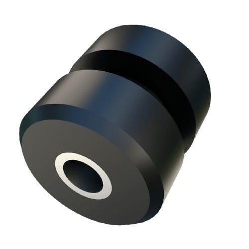 Zylindrische elastische Lagerung - EH series - Trelleborg Antivibration Solutions - Metall / Gummi / für Maschine