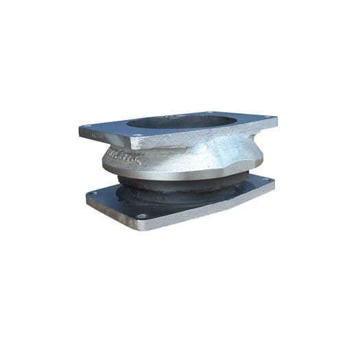 Rechteckige elastische Lagerung - 17-1472 - Trelleborg Antivibration Solutions - Metall / Gummi / für Hochleistungsanwendungen