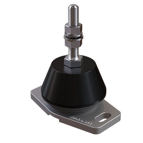 Zylindrische elastische Lagerung - 1030611A1 - Trelleborg Antivibration Solutions - Stahl / massives Aluminium / Gummi