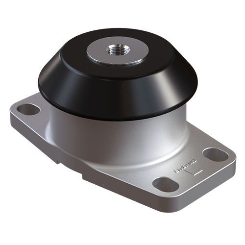 Zylindrische elastische Lagerung - Evolo 622 GRADE A-H - Trelleborg Antivibration Solutions - Stahl / massives Aluminium / Gummi