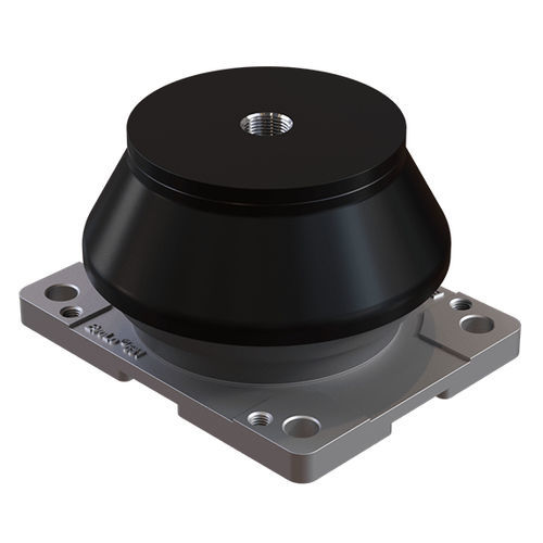 Zylindrische elastische Lagerung - Evolo 631 GRADE A-F - Trelleborg Antivibration Solutions - Stahl / massives Aluminium / Elastomer