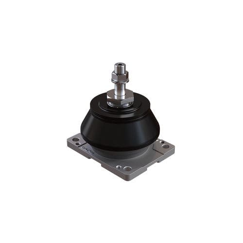 Zylindrische elastische Lagerung - Evolo 631 HA Grade AA-AC - Trelleborg Antivibration Solutions - Stahl / massives Aluminium / Gummi