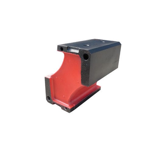 Rechteckige elastische Lagerung - DX series - Trelleborg Antivibration Solutions - Metall / für Seewasseranwendungen / stoßdämpfend