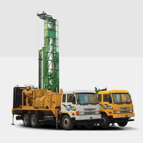 Bohrgerät für Schächte - T 700 - Revathi equipment Ltd - Kern / Sprengloch / LKW-montiert