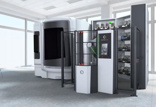 Roboterzelle für Materialumschlag - EASYPROD RX  - Engineering Data - für Bearbeitungszentrum