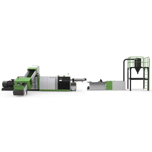 Recyclinganlage für Kunststoffe - ACS-H - Aceretech - mit Granulierung / durch Mahlen
