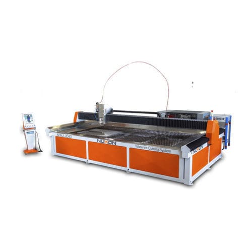 Wasserstrahlschneidemaschine - N-WJL - Laser - für Gummi / für Aluminium / für Edelstahl