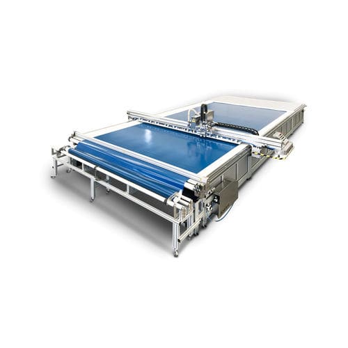 Schneidplotter für Acrylgewebe - SM-375-TA - SolarEdge Automation Machines S.p.A. - für Polyester / automatisch