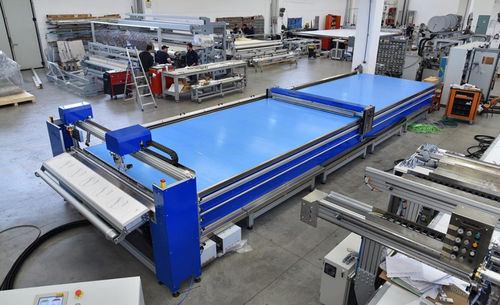 Cutter-Schneidemaschine - SM-400-TA - SolarEdge Automation Machines S.p.A. - für PVC / Platten / PLC-gesteuert