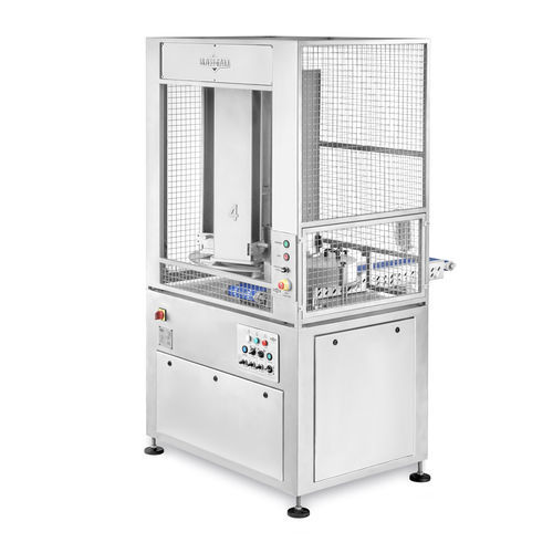 Vertikale Lebensmittel-Schneidemaschine - CV-4 - Mainali - Fleisch / automatisch / Rundmesser