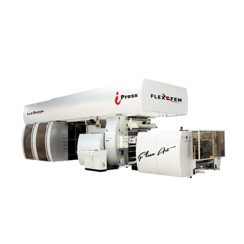 Zentraltrommel-Flexodruckmaschine - iPress - Flexofem srl - 8-Farben / 10-Farben