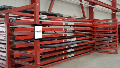 Warenlager-Regalsystem - CH - Upmoviom Storage Systems - Fachboden / modular / für Blech