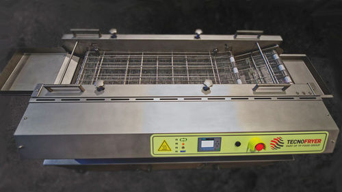 Kontinuierliche Fritteuse - FRYE  - Tecnofryer - Obst / Durchlauf / Edelstahl