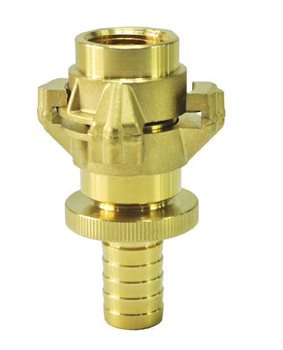 Hydraulikanschluss - Geka - LUXECASTING INTERNATIONAL GROUP - Schnell / geriffelt / Messing