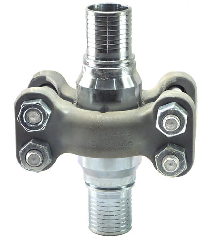 Hydraulikanschluss - L900118 - LUXECASTING INTERNATIONAL GROUP - geriffelt / Kohlenstoffstahl / außen