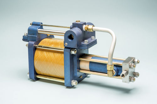 Gas-Druckbooster - GB - GLOBE Airmotors, Test Equipment & Motion Control - Kolben / ölfrei / luftgekühlt