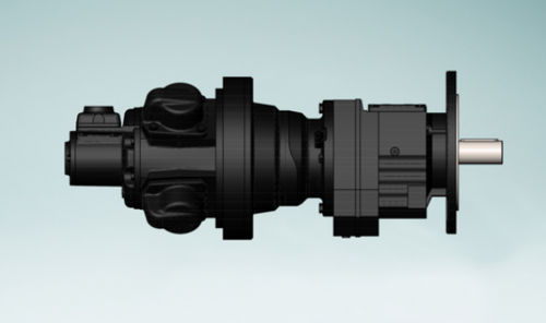 Radialkolben-Druckluftmotor - RM610 series - GLOBE Airmotors, Test Equipment & Motion Control - geschmiert / mit Getriebe / Hochdrehmoment