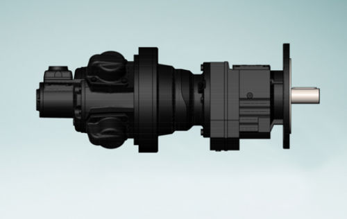 Radialkolben-Druckluftmotor - RM510 series - GLOBE Airmotors, Test Equipment & Motion Control - für Schwerlastanwendungen / für Hydraulikpumpe / für Materialumschlag