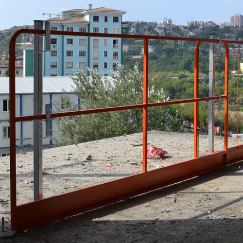 Sicherheitsschranke - Bayrakcı İnşaat Metal San. Tic. Ltd. Şti. - stationär / Metall / modular