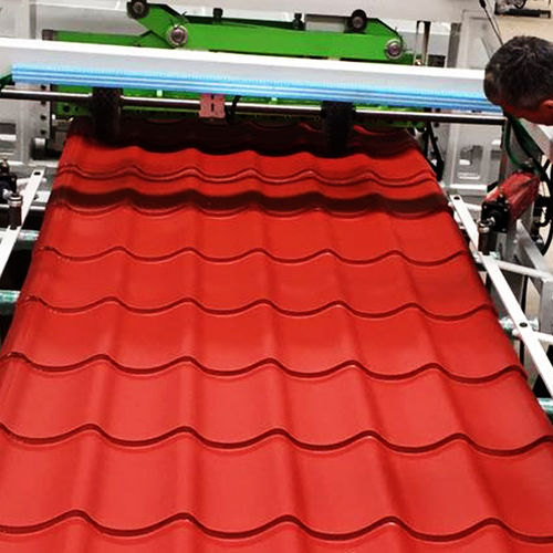 Profil-Produktionsanlage - DMMET GROUP - für Blech / Metallteile / für PVC-Wellenziegel