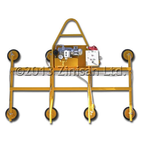 Vakuumheber für Blech - Vaculift - Zinisan - für Platten / verstellbar / mit Wechselstrom