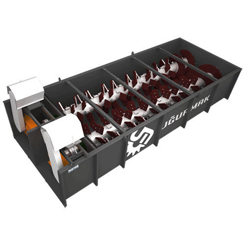 Steinmühle - UPY series - Uğurmak Crushing and Screening Plants - Messer / horizontal / doppelt