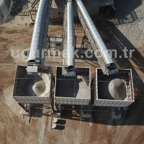 Speichertrichter - USB series - Uğurmak Crushing and Screening Plants - für Beton / Sand / für Bergbaumaschinen