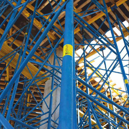 Stationäres Gerüst - SLABFORM-LT - OZLER FORMWORK AND SCAFFOLDING SYSTEMS - Fassaden / modular