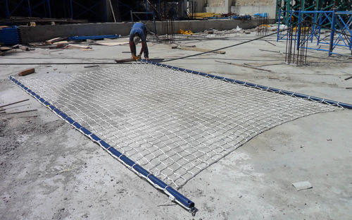 Schutznetz für Baustelle - SAFETYNET - OZLER FORMWORK AND SCAFFOLDING SYSTEMS - Hoch