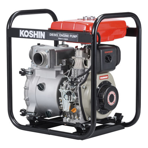 Impellerpumpe - KTY-80D - KOSHIN LTD - Wasser / dieselbetrieben / selbstansaugend